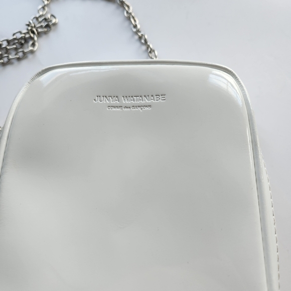 Junya Watanabe white patent leather bag BNWOT - Picture 4 of 14